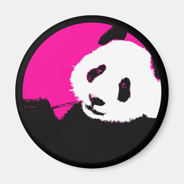 Íman panda. (Frente)
