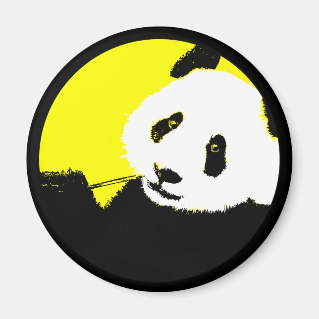 Íman panda. (Frente)