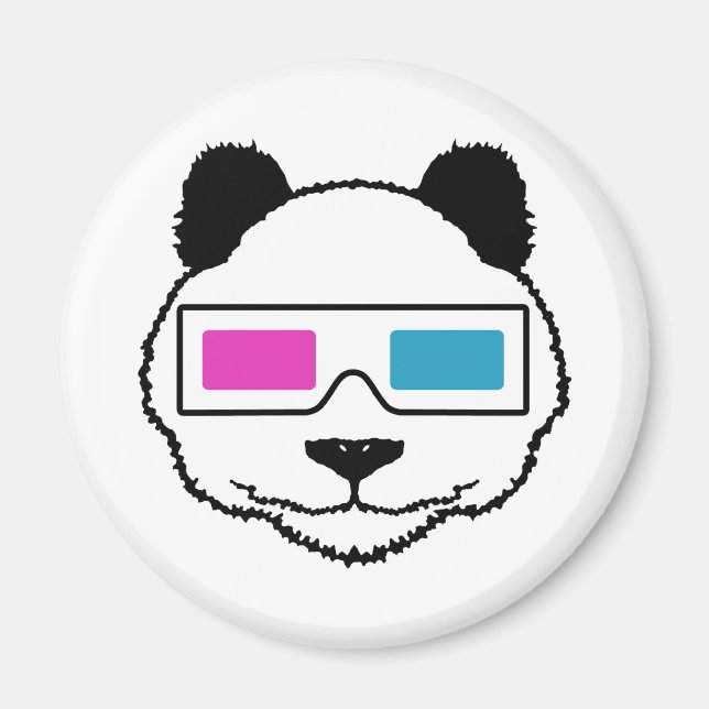 Íman Panda 3D (Frente)