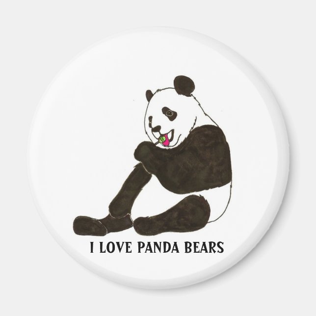 ÍMAN PANDA BEAR MAGNET (Frente)