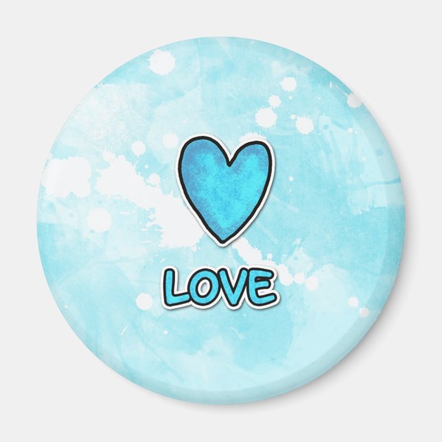 Íman panda de amor pela paz (Frente)