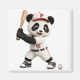 Íman Panda de beisebol 