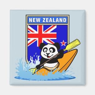 Íman Panda de Kayaking Nova Zelândia