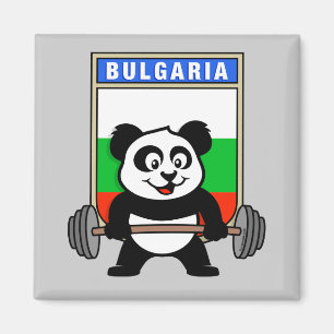 Íman Panda do halterofilismo de Bulgária