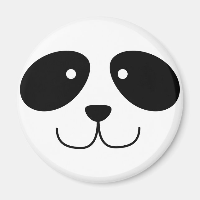 Íman Panda Face Magnet (Frente)