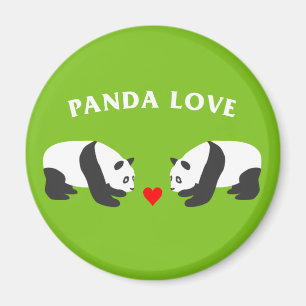Íman Panda Love (Verde)