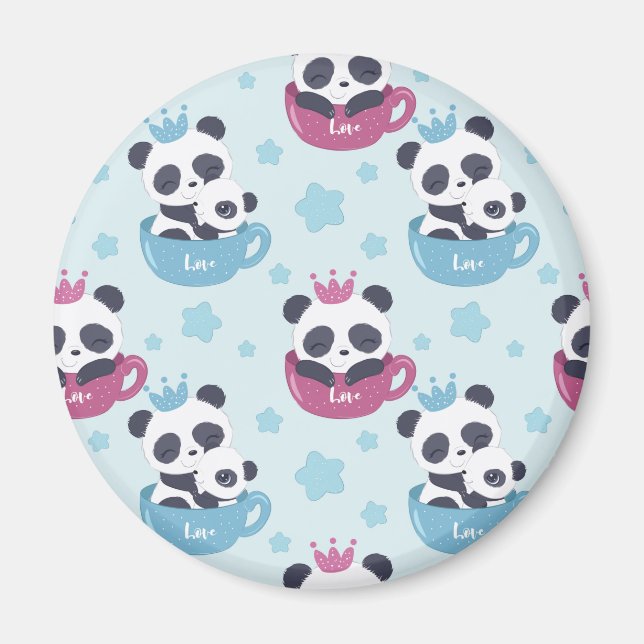 Íman Panda Lover | O Panda É Um Animal Desagradável (Frente)