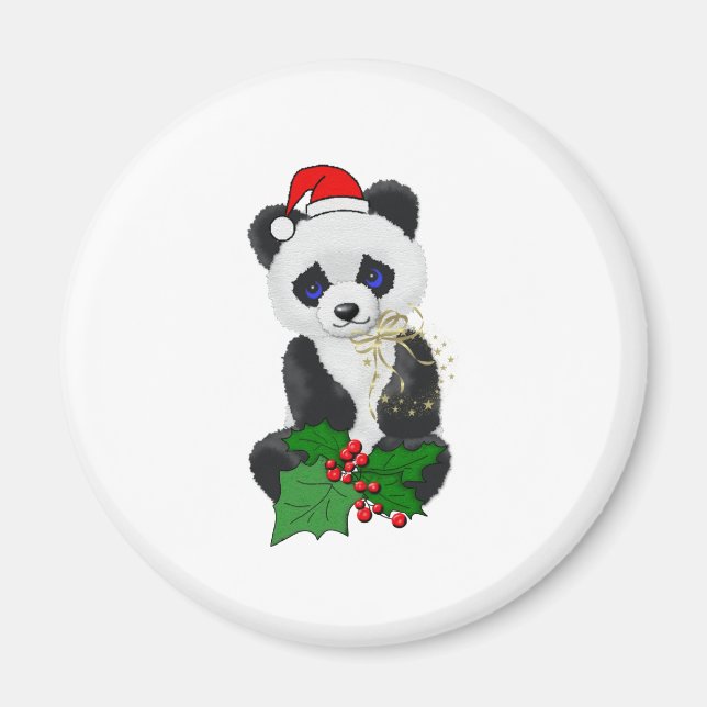 Íman Panda Natal (Frente)