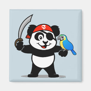 Íman Panda Pirata