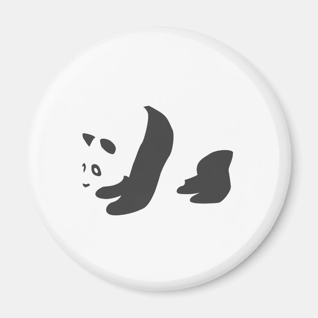 Íman Panda (preto) (Frente)