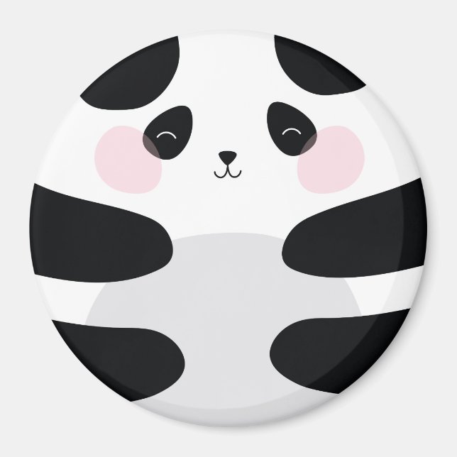 ÍMAN PANDA ROUND MAGNET (Frente)