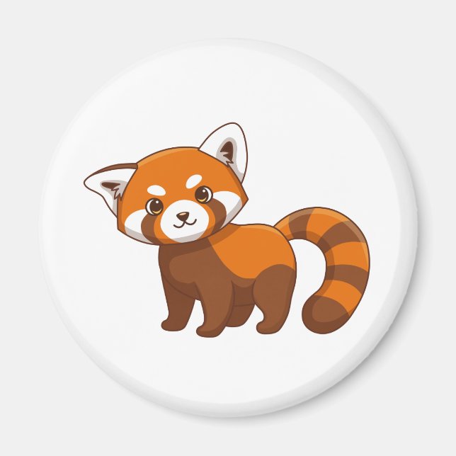 Íman Panda Vermelho Che (Frente)