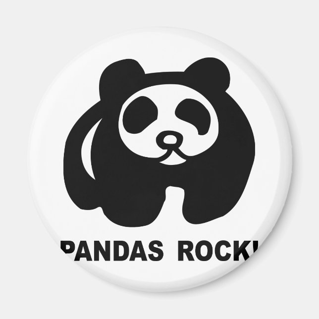 Íman Pandas Rock (Frente)