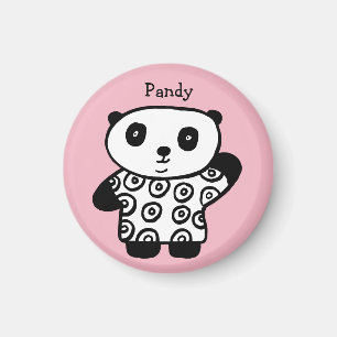 Íman Pandy o Panda Personalizado
