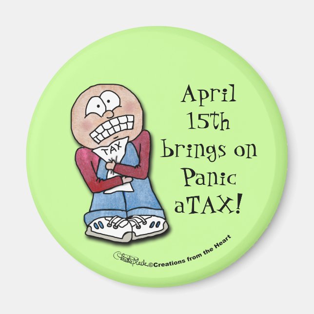 Íman Pânico TAX! (Frente)