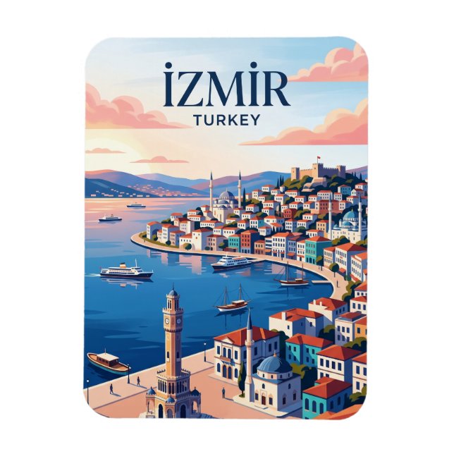 Íman Panorama de İzmir Turquia (Vertical)