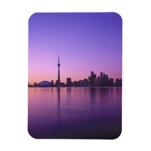 Íman Panorama de Toronto à noite, Ontário, Canadá