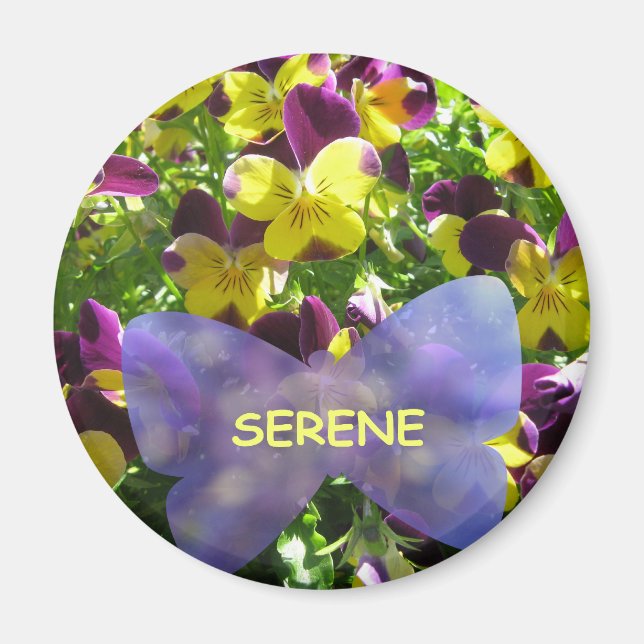 Íman Pansy Serene Magnet (Frente)