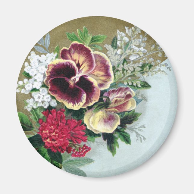 Íman Pansy Tussie-Mussie (Frente)