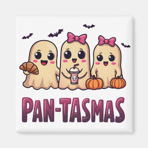 Íman Pantasmas Engraçado Fantasma Groovy Retro Hallowee
