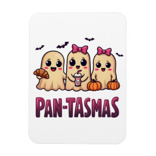 Íman Pantasmas Engraçado Fantasma Groovy Retro Hallowee