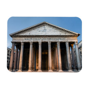 Íman Panteão templo sagrado ao amanhecer - Roma, Itália