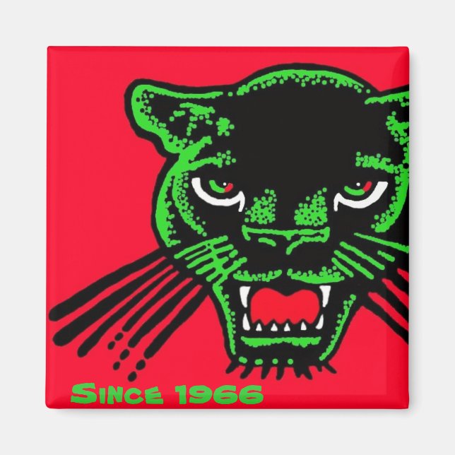 Íman Pantha Desde 1966 Magnet (Frente)