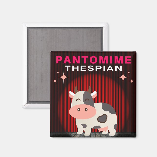 Íman Pantomima Thespian - Vaca Pantomima (Front/Back)