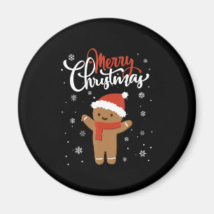 Íman Pão de gengibre de natal feliz biscoito de nata