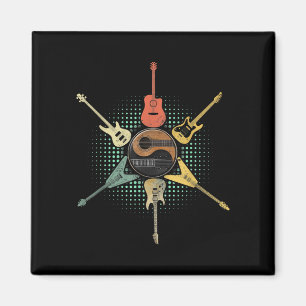 Íman Pão de Violão Estilo Retroativo Presente Para