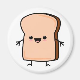 Íman Pão Torrado Fofo