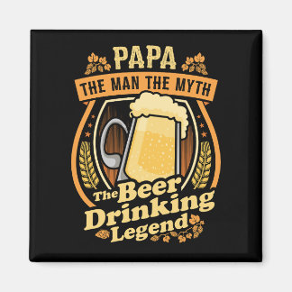 Íman Papa A Lenda Do Bebendo Da Cerveja