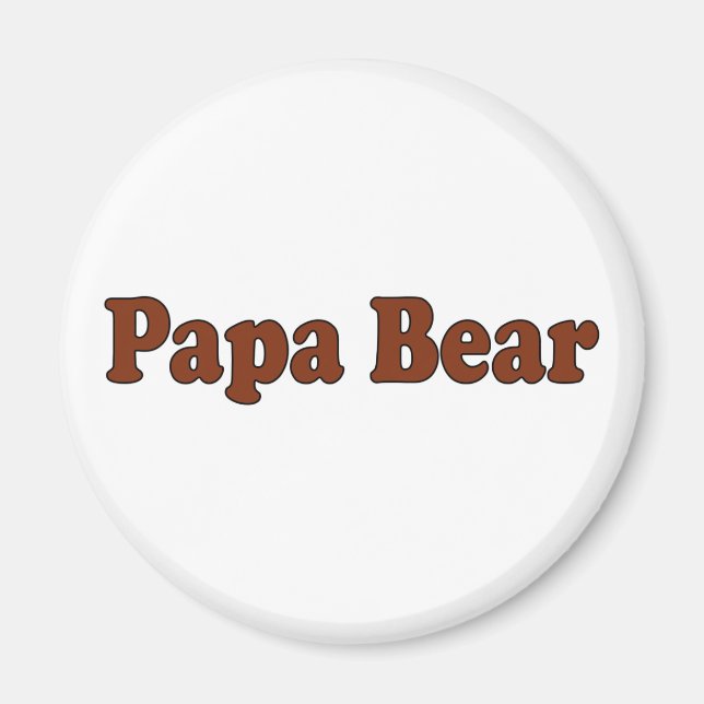 Íman Papa Bear (Frente)
