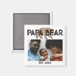 Íman Papa Bear Father Year Established Photo