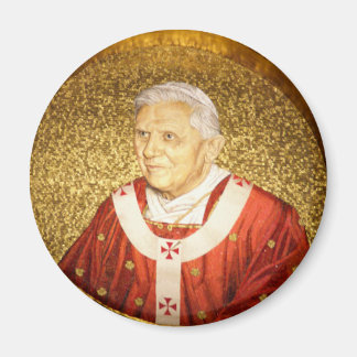 Íman Papa Bento XVI Magneta do mosaico