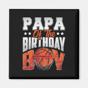 Íman Papa Bysketbyll Birthday Boy Family Byller B-day P