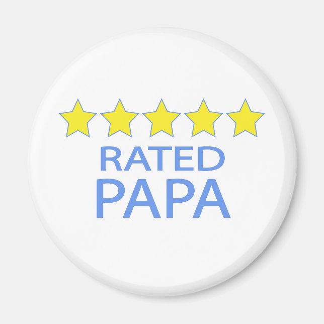 Íman Papa Cinco Estrelas (Frente)