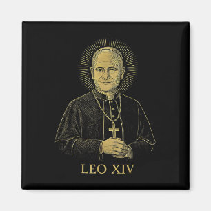 Íman Papa Leo Xiv Robert Francis Prevost