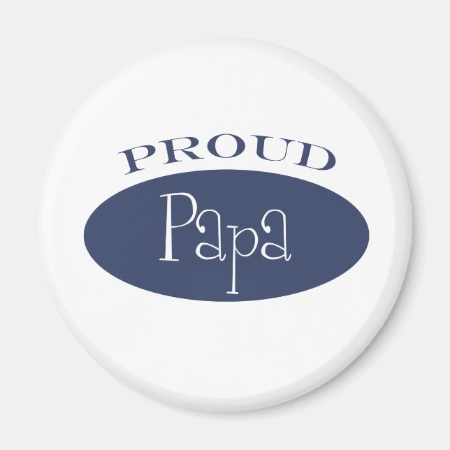 Íman papa orgulhoso (Frente)