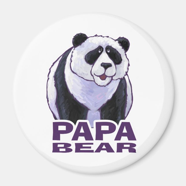 Íman Papa Panda Bear (Frente)