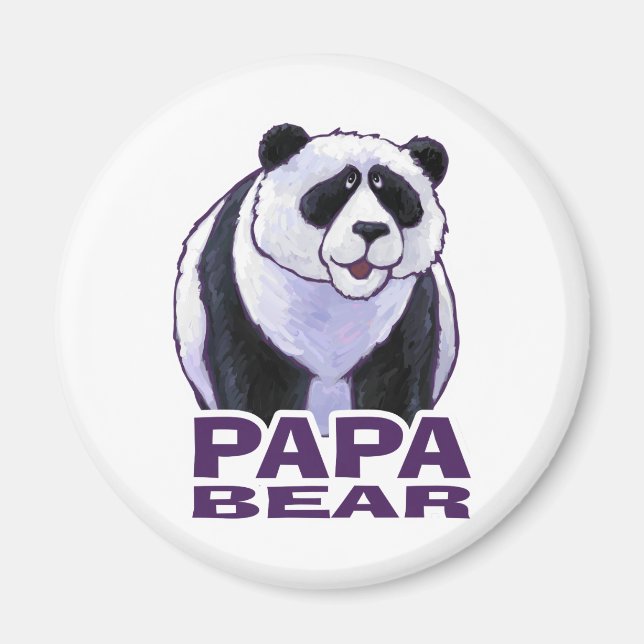 Íman Papa Panda Bear (Frente)
