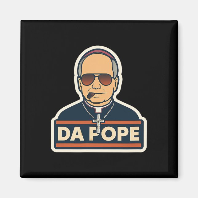 Íman Papa Robert Prevost - Papa Leo Xiv - Do Papa (Frente)