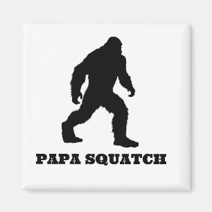Íman Papa Squatch Magnet Divertido Novamente