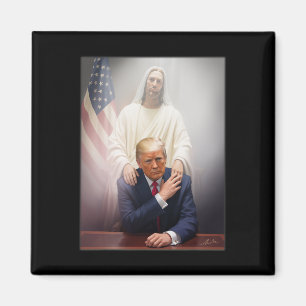 Íman Papa Trump Engraçado Trump Vaticano Cristão Retro