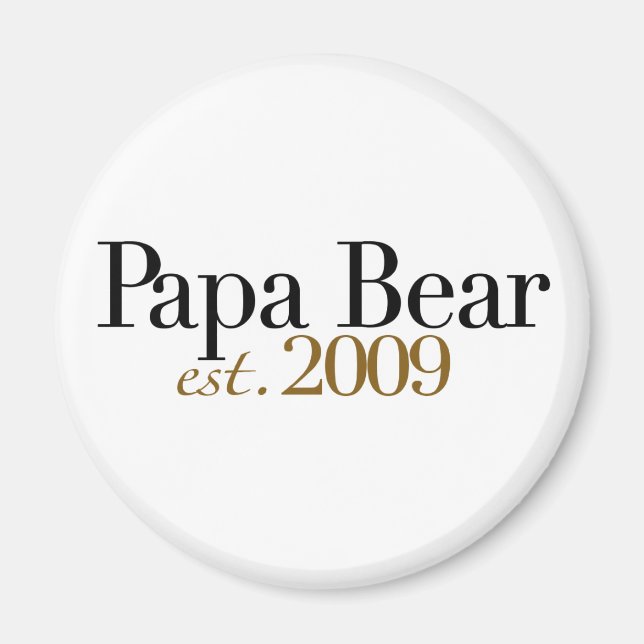 Íman Papa Urso no Leste de 2009 (Frente)
