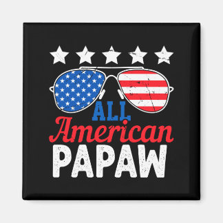 Íman Papai Americano Retro 4 De Julho Patriótico
