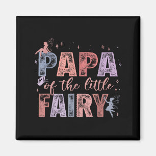 Íman Papai da pequena fada menina de 1º aniversário Fad