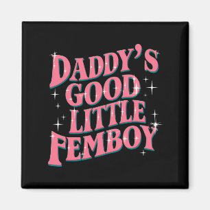 Íman Papai do Bom Menino Afeminado Orgulho Gay LGBT Fem