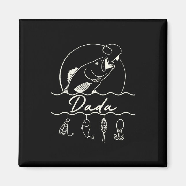 Íman Papai do grande um pescando o-peixe-mente 1º (Frente)