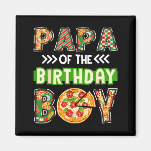 Íman Papai do menino aniversariante do menino amante de
